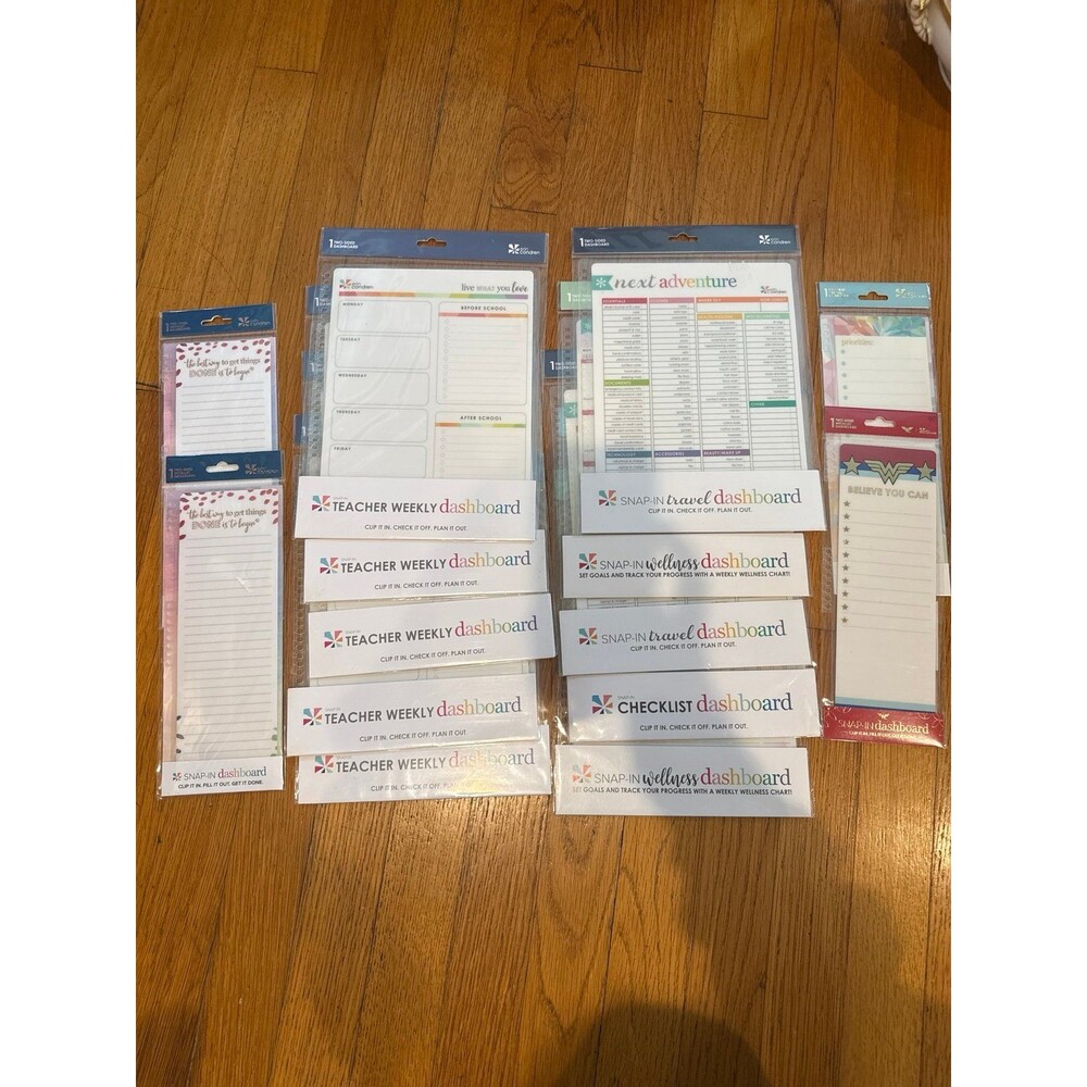 ERIN CONDREN planner snap in agenda templates lot